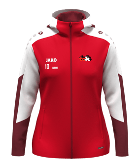 JAKO Dynamic Kapuzenjacke Damen Rot F114