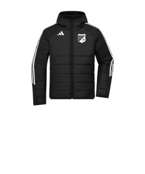 adidas Tiro 24 Winterjacke Kids Schwarz Weiss 