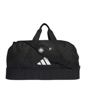 adidas Tiro League Duffel Bag Gr. M Schwarz Weiss