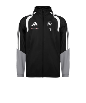 adidas Tiro 26 Regenjacke Schwarz