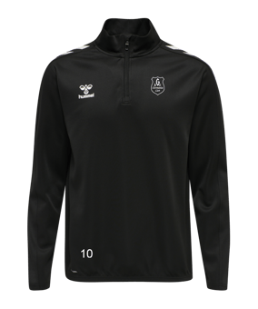 Hummel hmlCORE XK HalfZip Sweatshirt Schwarz F2001