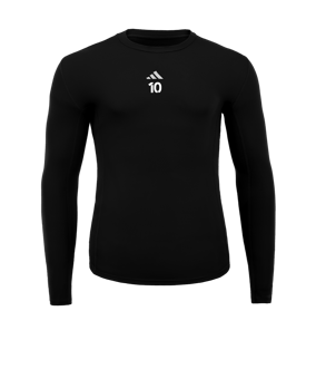 adidas Techfit Longsleeve Schwarz