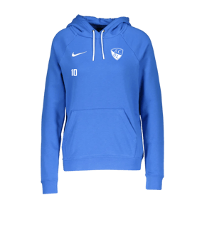 Nike Park 20 Fleece Hoody Damen Blau Weiss F463