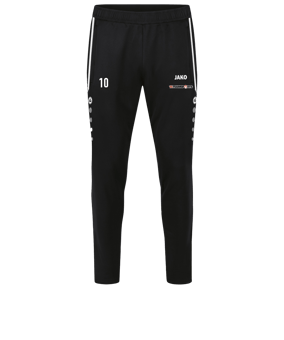 JAKO Allround Trainingshose Schwarz F800