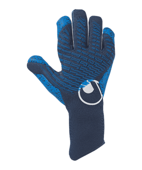 uhlsport Fangmaschine Aquagrip HN Torwarthandschuhe Blau F01 - blau