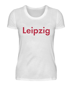 Damen T-Shirt "Leipzig" Weiss - weiss
