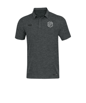 JAKO Premium Basics Poloshirt Grau F21