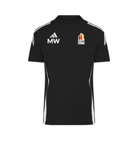 adidas Tiro 24 T-Shirt Schwarz Weiss