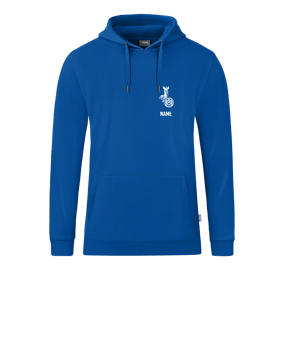 JAKO Organic Hoody Blau F400