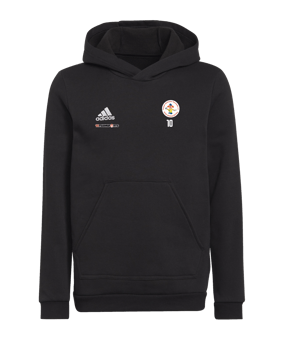 adidas Entrada 22 Hoody Kids Schwarz