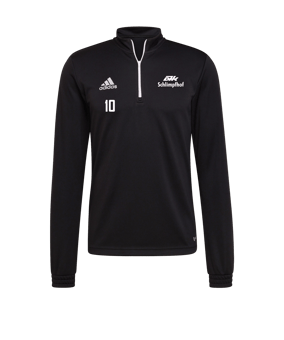 adidas Entrada 22 HalfZip Sweatshirt Schwarz