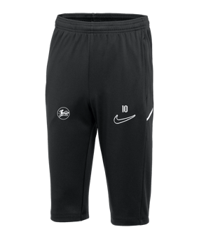 Nike Academy 25 3/4 Trainingshose Kids Schwarz F010