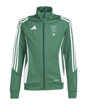 adidas Tiro 24 Trainingsjacke Kids Grün Weiss