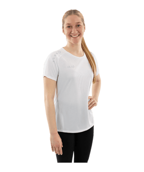 JAKO Light Flow T-Shirt Damen Weiß F0 - weiss