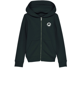 Merch Mini Cultivator 2.0 Zip-Hoodie Kids Black | #justlogo1c