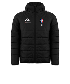 adidas Tiro 24 Winterjacke Schwarz Weiss