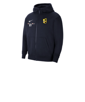 Nike Park 20 Fleece Kapuzenjacke Kids Blau F451