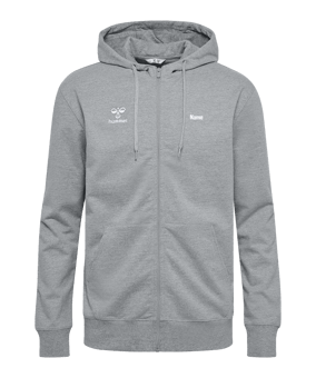 Hummel GO 2.0 Kapuzenjacke Grau F2006