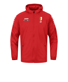 JAKO Team 2.0 Allwetterjacke Rot F100