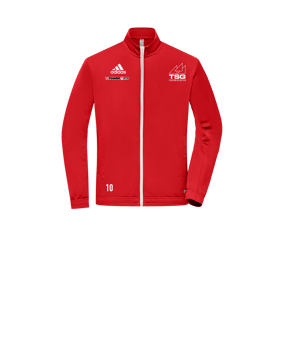 adidas Entrada 22 TK Trainingsjacke Kids Rot
