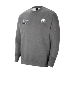Nike Park 20 Fleece Sweatshirt Grau Weiss F071