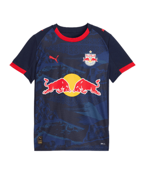 PUMA Red Bull Salzburg Replica Trikot Away 2025/2026 Kids Blau F02 - blau