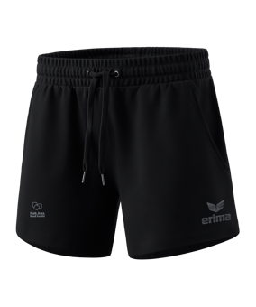 Erima Essential Team Sweatshort Damen Schwarz