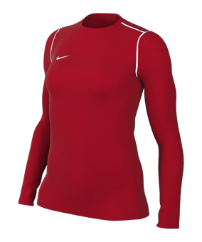 Nike Park 20 Sweatshirt Dames Rood Wit F657 - rood