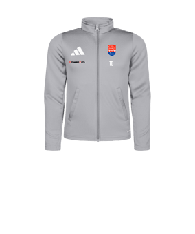 adidas Entrada 26 Trainingsjacke Kids Grau