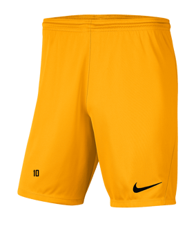 Nike Park III Short Orange F739