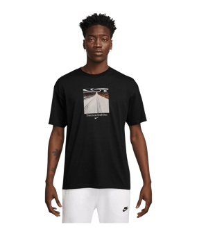 Nike M90 Open T-Shirt Schwarz F010 - schwarz