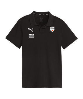 PUMA teamGOAL Casuals Poloshirt Kids Schwarz F03