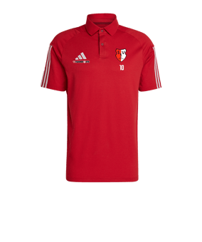 adidas Tiro 23 Competition Poloshirt Rot