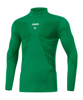 JAKO Comfort 2.0 Turtleneck Kids Grün F06