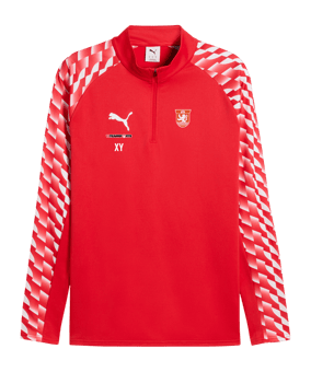 PUMA teamLIGA26 Training 1/4 Zip Top Rot F01