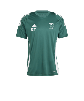 adidas Tiro 24 Trikot Dunkelgrün Weiss
