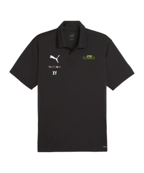 PUMA teamGOAL Poloshirt Schwarz F03
