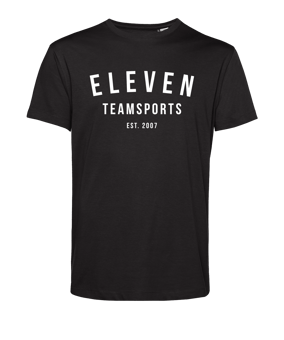 11teamsports Established 2007 T-Shirt Schwarz - schwarz