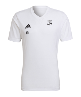 adidas Entrada 22 Trikot Weiss