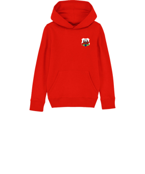 Merch Mini Cruiser 2.0 Hoody Kids Red | #justlogo4c