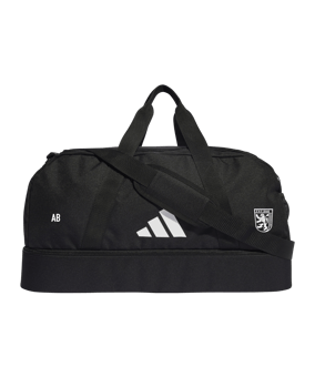 adidas Tiro League Duffel Bag Gr. M Schwarz Weiss