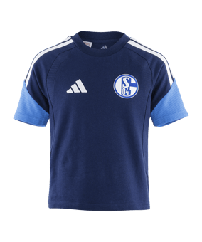 adidas FC Schalke 04 Team T-Shirt Kids Blau - blau