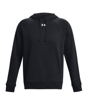 Under Armour Rival Fleece Hoody Schwarz F001 - schwarz