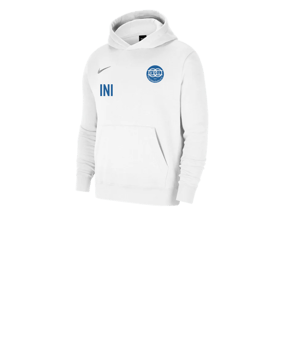 Nike Park 20 Fleece Hoody Kids Weiss Grau F101