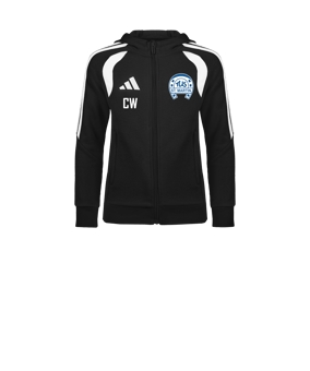 adidas Tiro 26 League Kapuzenjacke Kids Schwarz