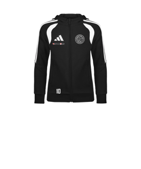 adidas Tiro 26 League Kapuzenjacke Kids Schwarz