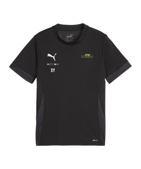 PUMA teamGOAL Matchday Trikot Kids Schwarz Weiss F03
