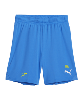 PUMA teamGOAL Short Kids Blau Weiss F02