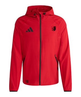 adidas Tiro Travel Windjacke Rot
