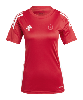 adidas Tiro 24 Trikot Damen Rot Weiss